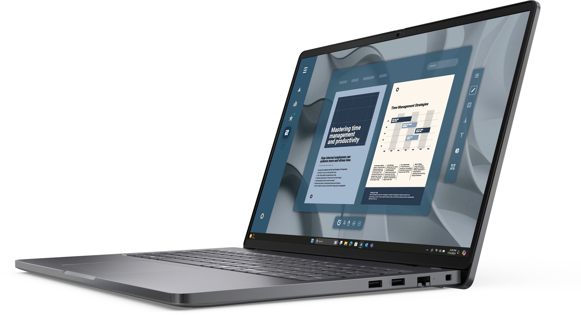 Dell Pro 16 PC16255 – 16" WUXGA, Ryzen 5 220, 16 GB, 512 GB SSD, Win 11 Pro, QWERTZ (CH)