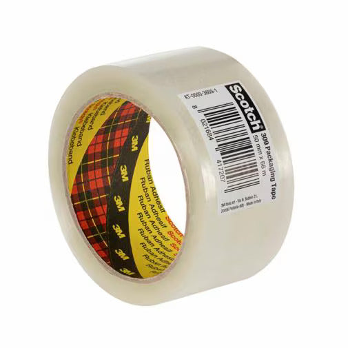 Scotch Verpackungsklebeband, PP, transparent – 50 mm × 66 m – 1 Stück
