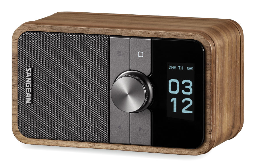 Sangean DDR-8 – DAB+/UKW-Tischradio, Bluetooth – Nussbaum