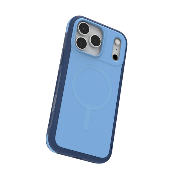 ZAGG Sedona Snap Backcover – für Apple iPhone 17, MagSafe, Graphen, blau, bis 4 m Sturzsicher