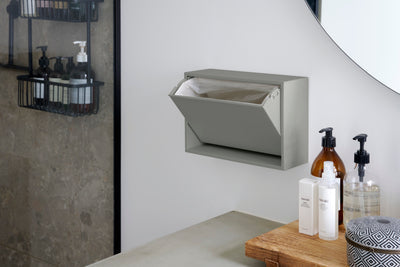 ReCollector Kehrichtsack – 10 l, Recycling-Kunststoff, Blaugrau, 345 × 320 mm