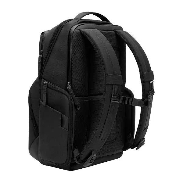 Incase City-Rucksack A.R.C. Commuter – mit Tabletfach, rPET-Polyester – Schwarz, 406,4 × 482,6 × 127 mm