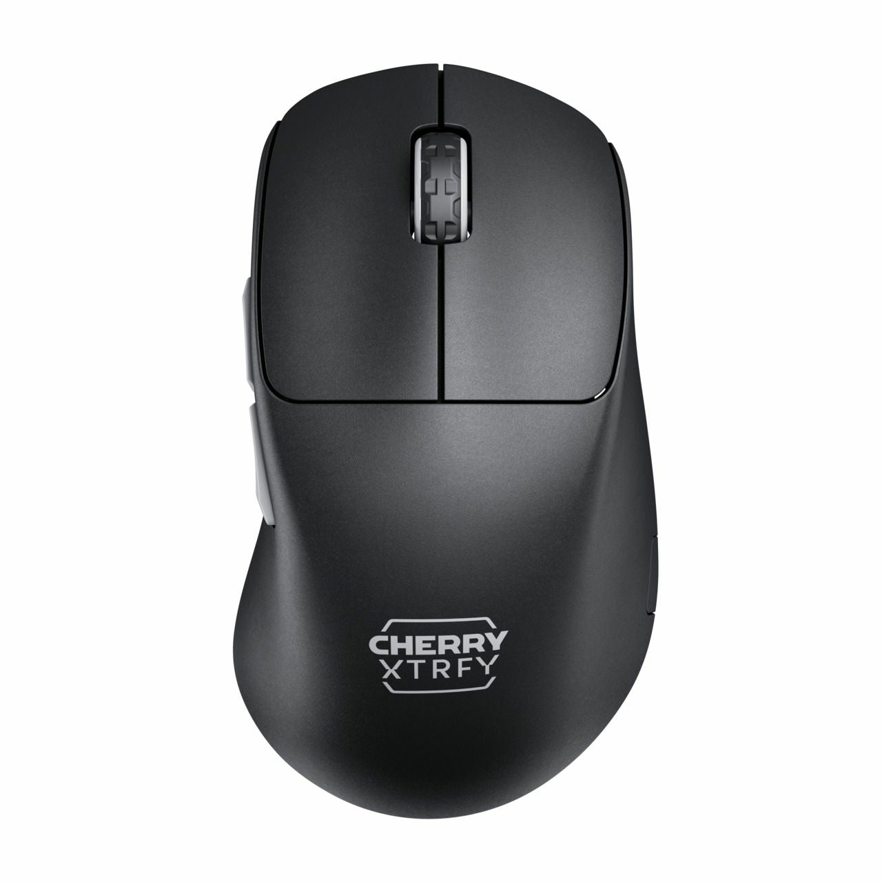 CHERRY XTRFY M64 Pro – Gaming-Maus – Kabellos (2,4 GHz), 26000 DPI, Schwarz/Silber