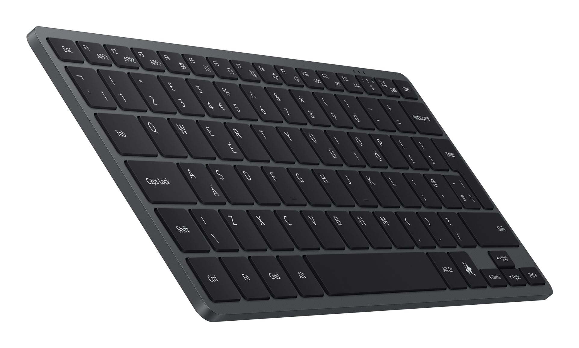 Samsung EJ-B7800 – Tastatur – Bluetooth 5.4 – QWERTZ (DE) – ohne Ziffernblock – grau
