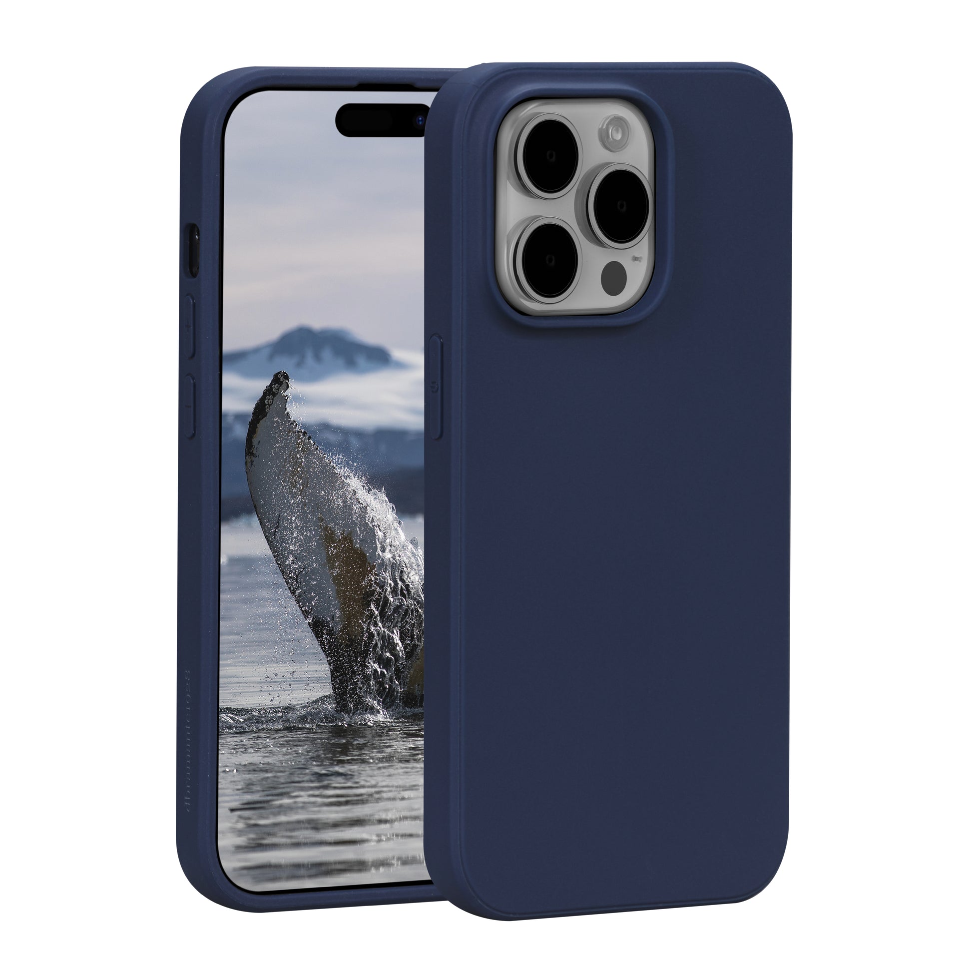 dbramante1928 Greenland Backcover – für Apple iPhone 15 Pro Max, Recycling-Kunststoff, Pacific Blue