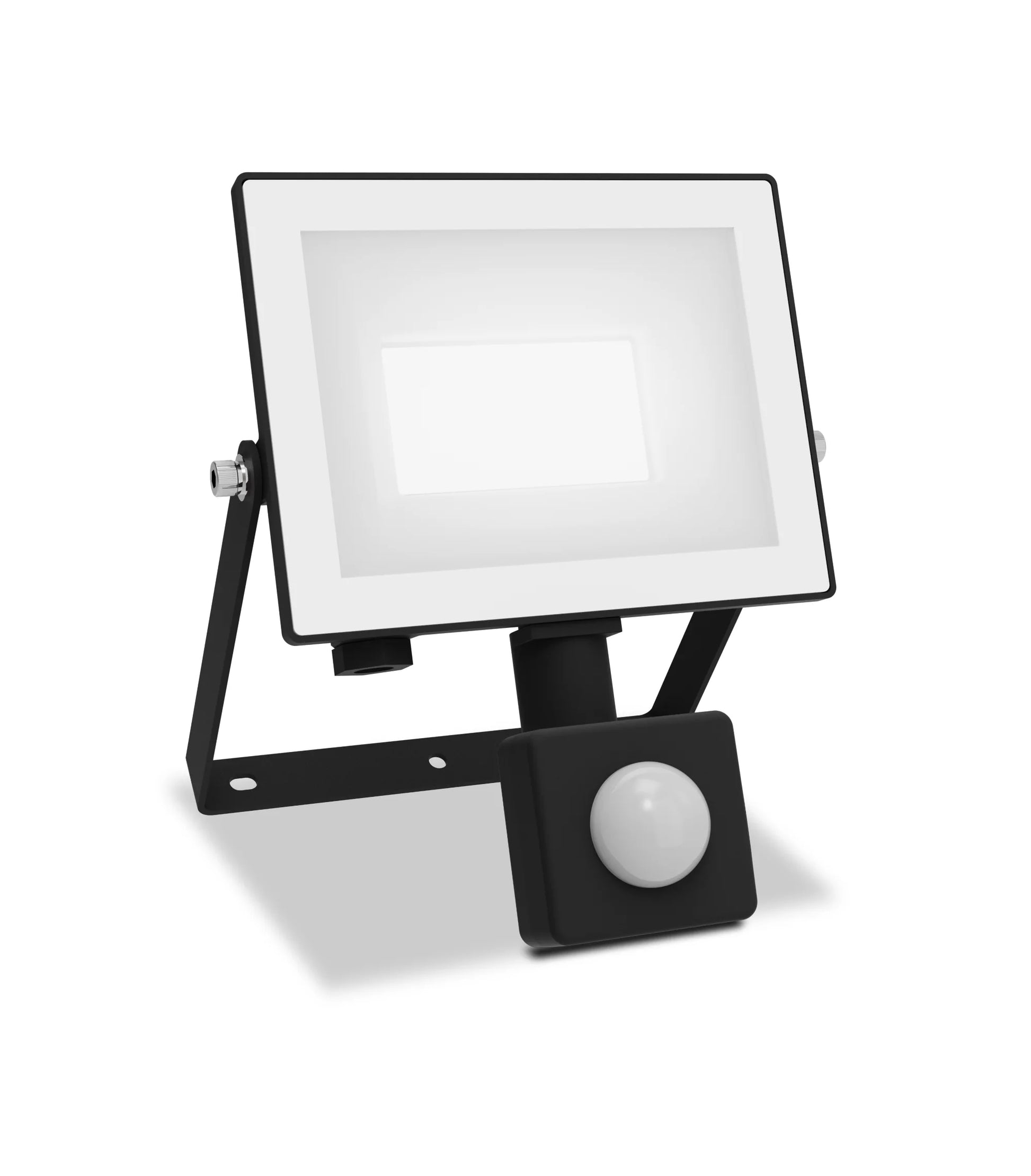 Philips by Signify Philips Aussenwandleuchte – Kaltweiss, 5000 K, IP65, Netzbetrieb, mit Bewegungsmelder – Schwarz, Aluminium