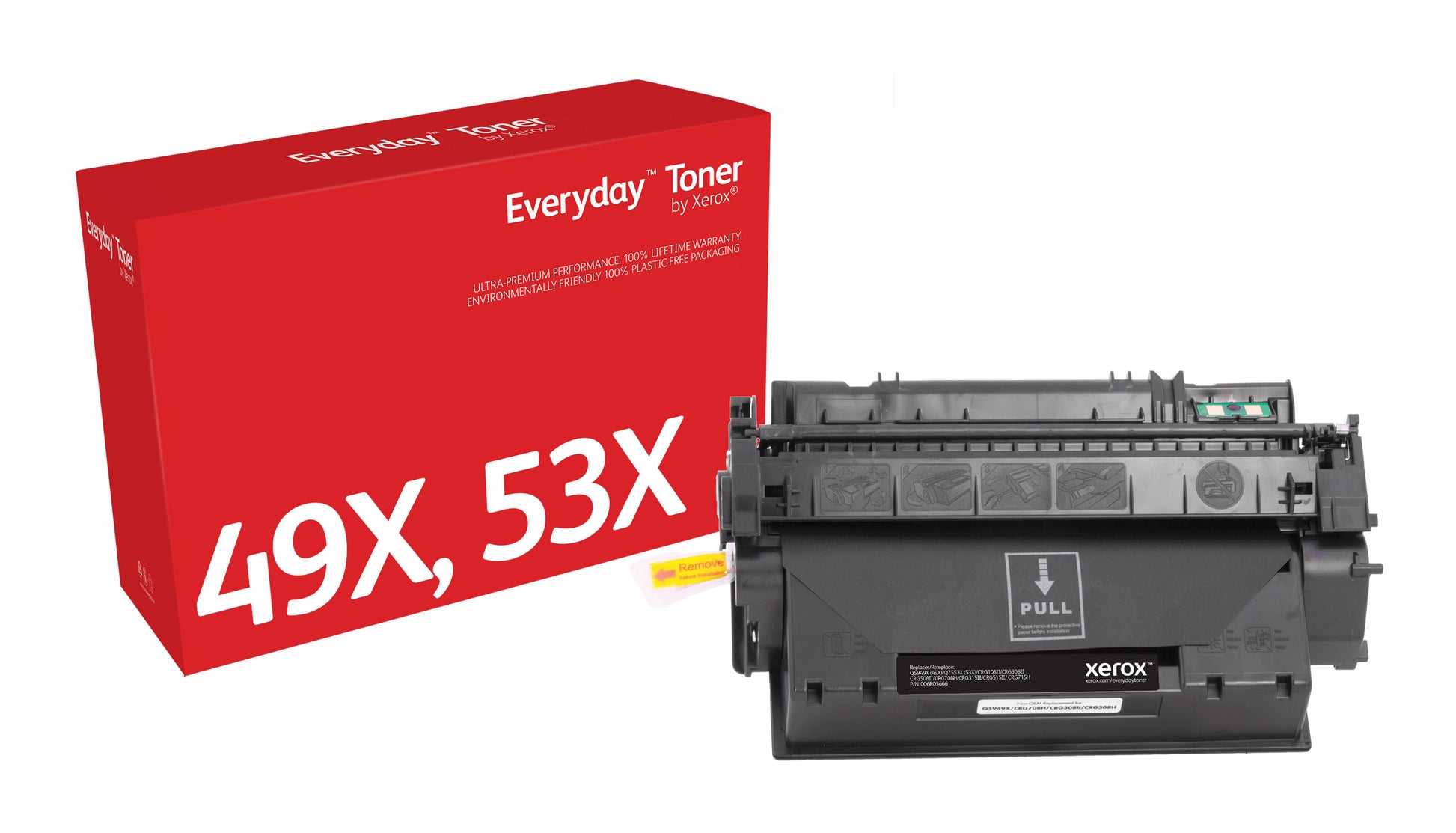 Xerox Toner 49X/53X – Schwarz – für HP