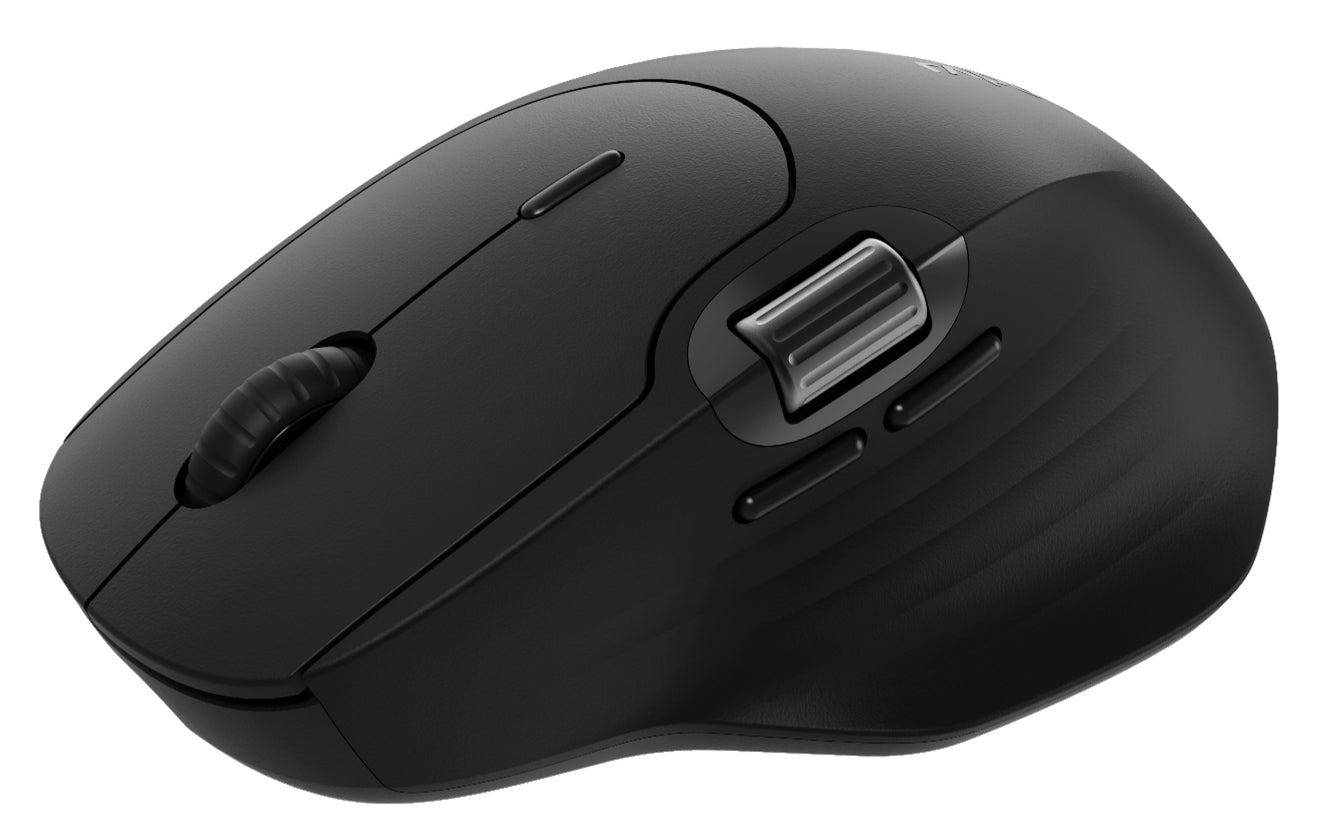 Rapoo MT560 – Gaming-Maus – Kabellos (Bluetooth/2,4 GHz), 3200 DPI, Rechts, Schwarz