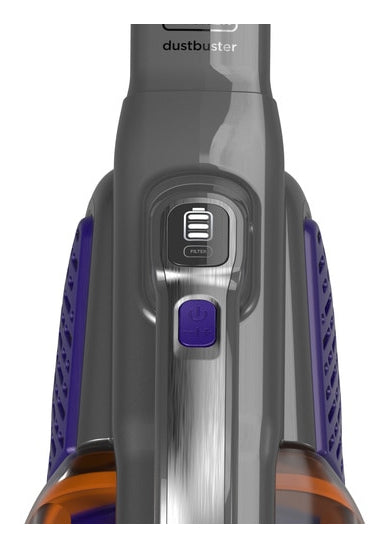 Black & Decker Black+Decker BHHV520BFP – Akku-Handstaubsauger – Trocken, beutellos, 18 V, 35 AW – Schwarz/Violett