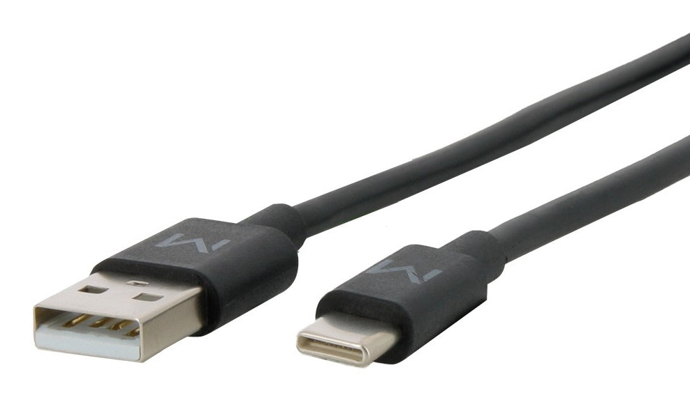 Mobilis USB-Kabel, USB-A zu USB-C, 1 m