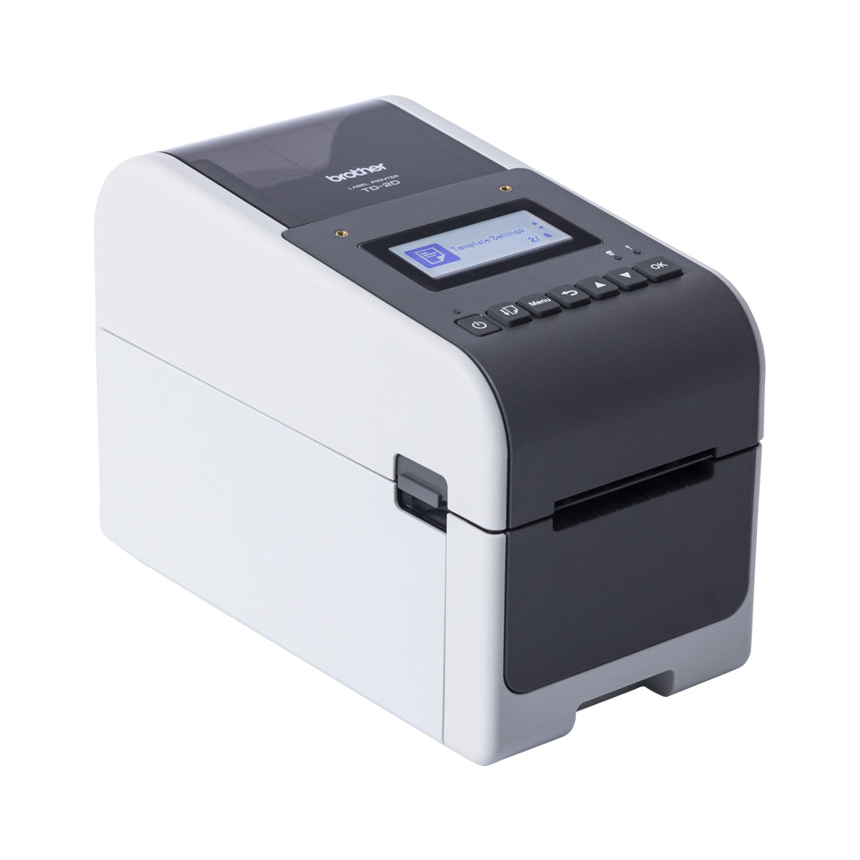 Brother Etikettendrucker, Thermodirekt, bis 50,8 mm, Akku-Option, LCD-Display, USB, LAN, 300 dpi