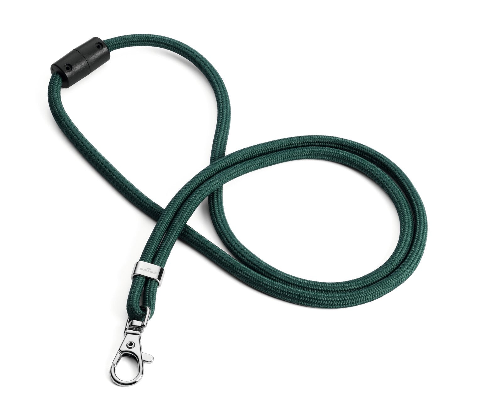 Durable Namensschild-Umhängeband – Karabiner – Band 46 cm – Grün, rPET – Pack à 1