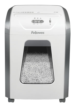 Fellowes Powershred 15C – Aktenvernichter, DIN P-4, Partikelschnitt 4 × 40 mm, 15 Blatt, 19 l