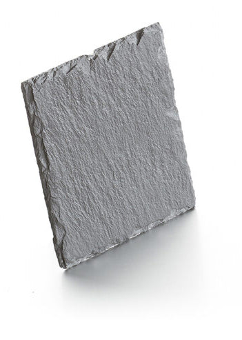 Balthasar Kerzenständer – Naturschiefer, Schwarz – 10 × 5 × 10 cm