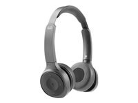 Cisco 730 – Duo On-Ear Headset – USB-A, Kabellos – Carbon-Schwarz