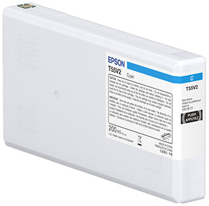 Epson Tintenpatrone C13T55W200, cyan, 200 ml, original – für SureColor P5360