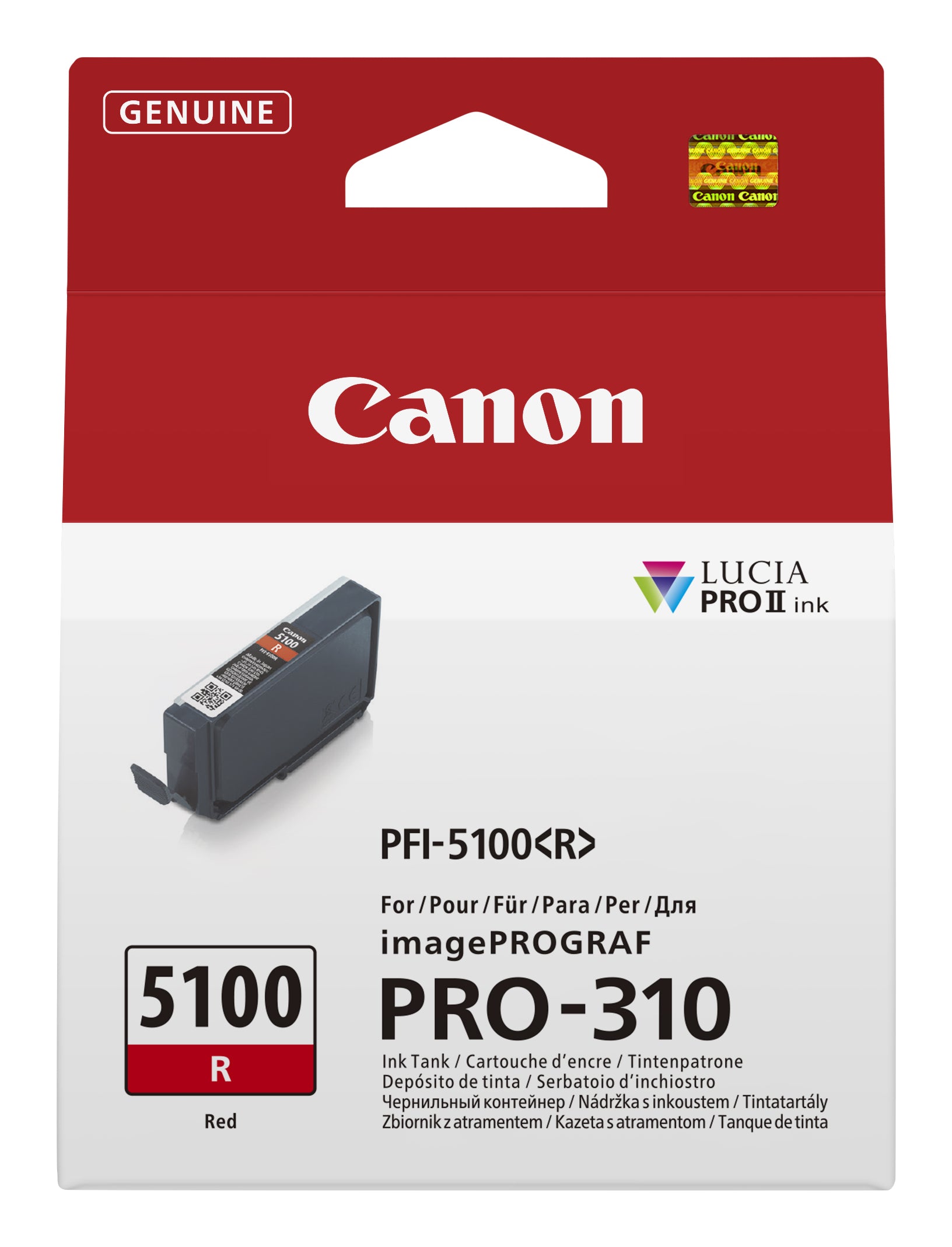 Canon Tintenpatrone PFI-5100 R, Magenta