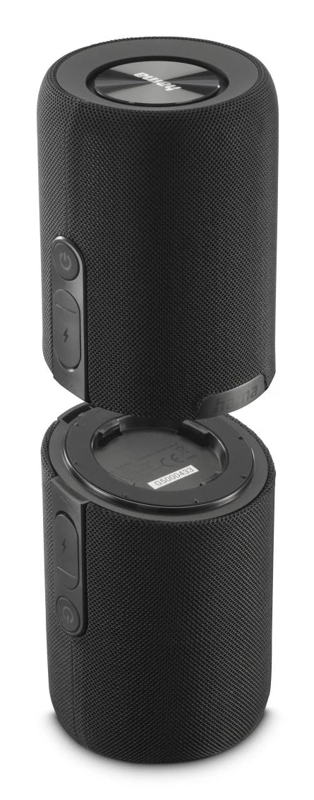 Hama Twin 4.0 – Bluetooth-Lautsprecher – 30 W, IP67, 12 h, Schwarz