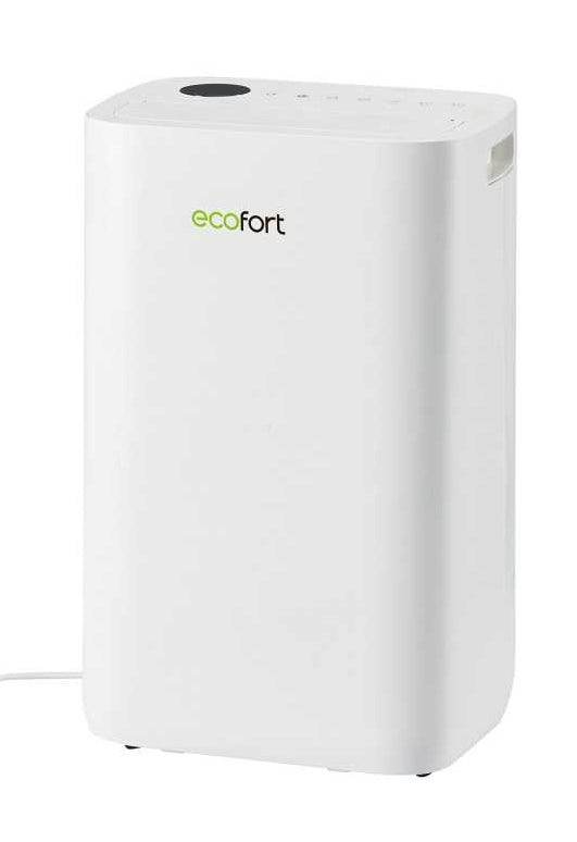Ecofort Luftentfeuchter ecoQ 20L – 20 L/24 h, bis 50 m², Tank 4,5 l, Hygrostat, WLAN, App-Steuerung