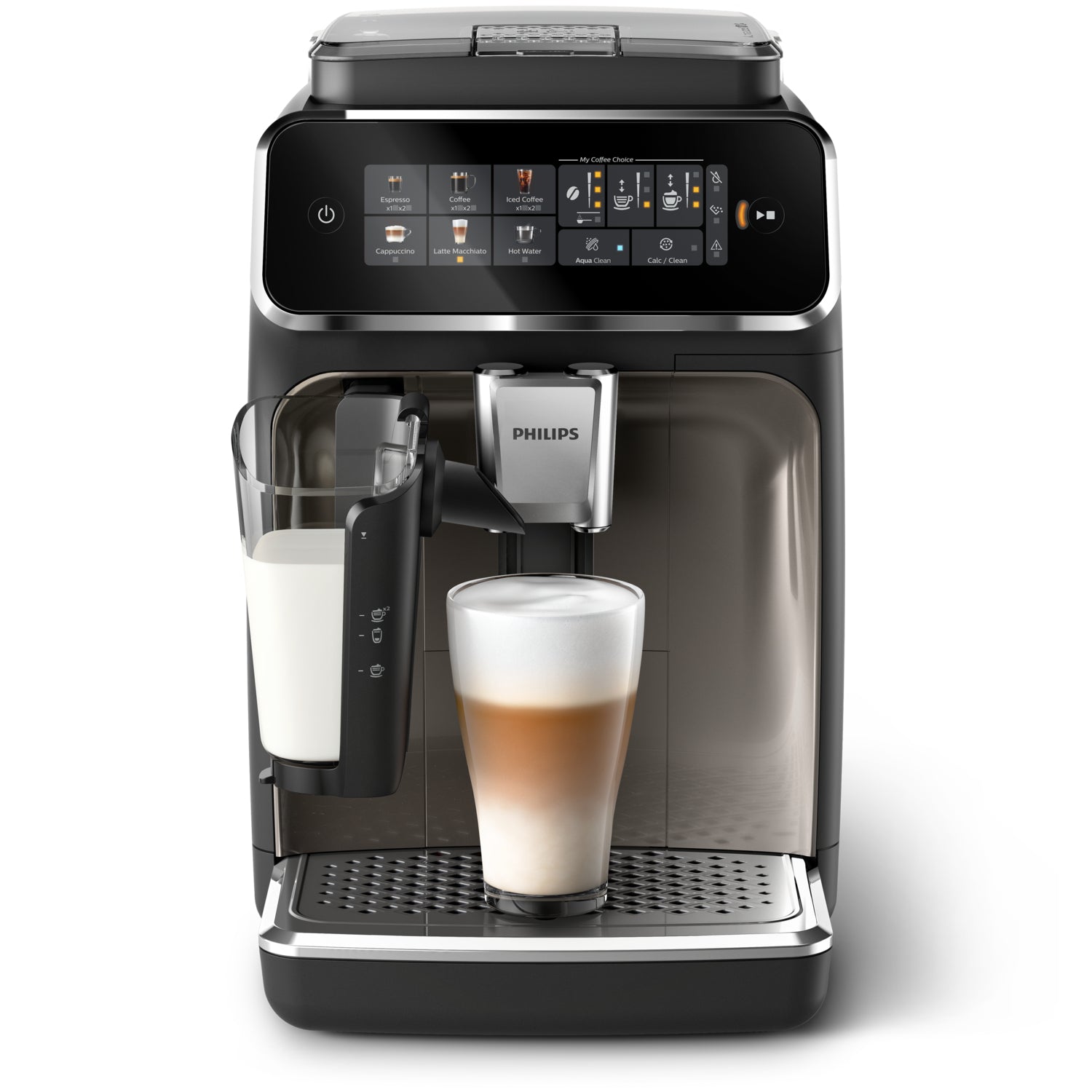 Philips Serie 3300 EP3347/90 Kaffeevollautomat – 15 bar, 1,8 l, 275 g, Keramik-Mahlwerk, Schwarz