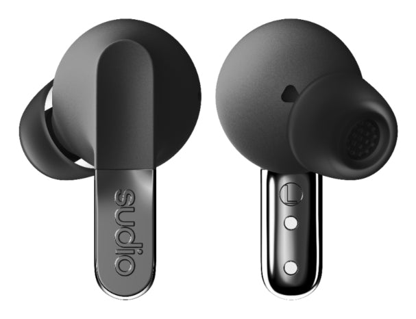 Sudio N3 Pro TWS In-Ear – ANC, mit Ladecase, Schwarz, BT 5.4
