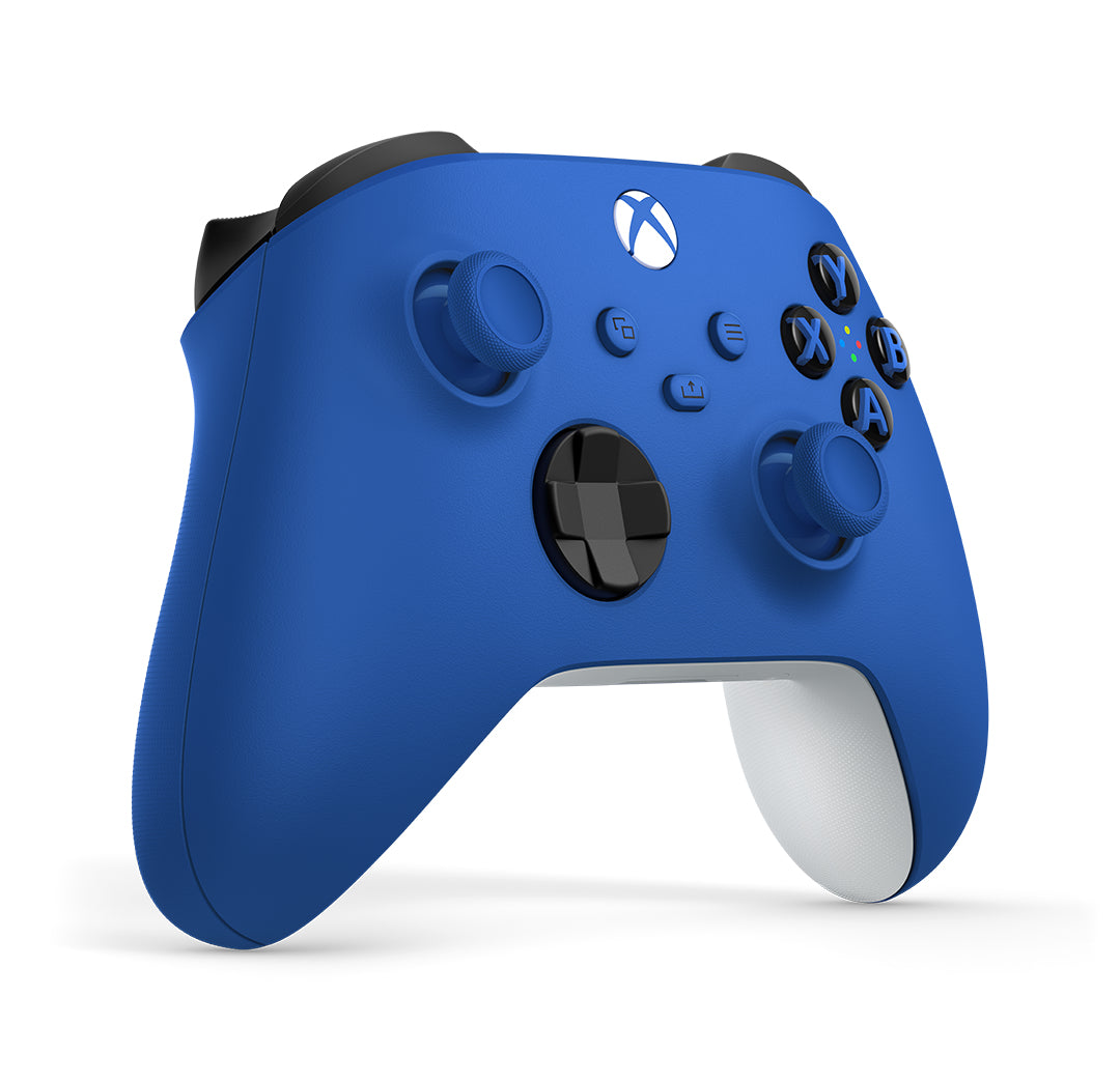Microsoft Xbox Wireless Controller – Gamepad – USB + Bluetooth, Reflex-Vibration, für Xbox, PC & Android, Blau