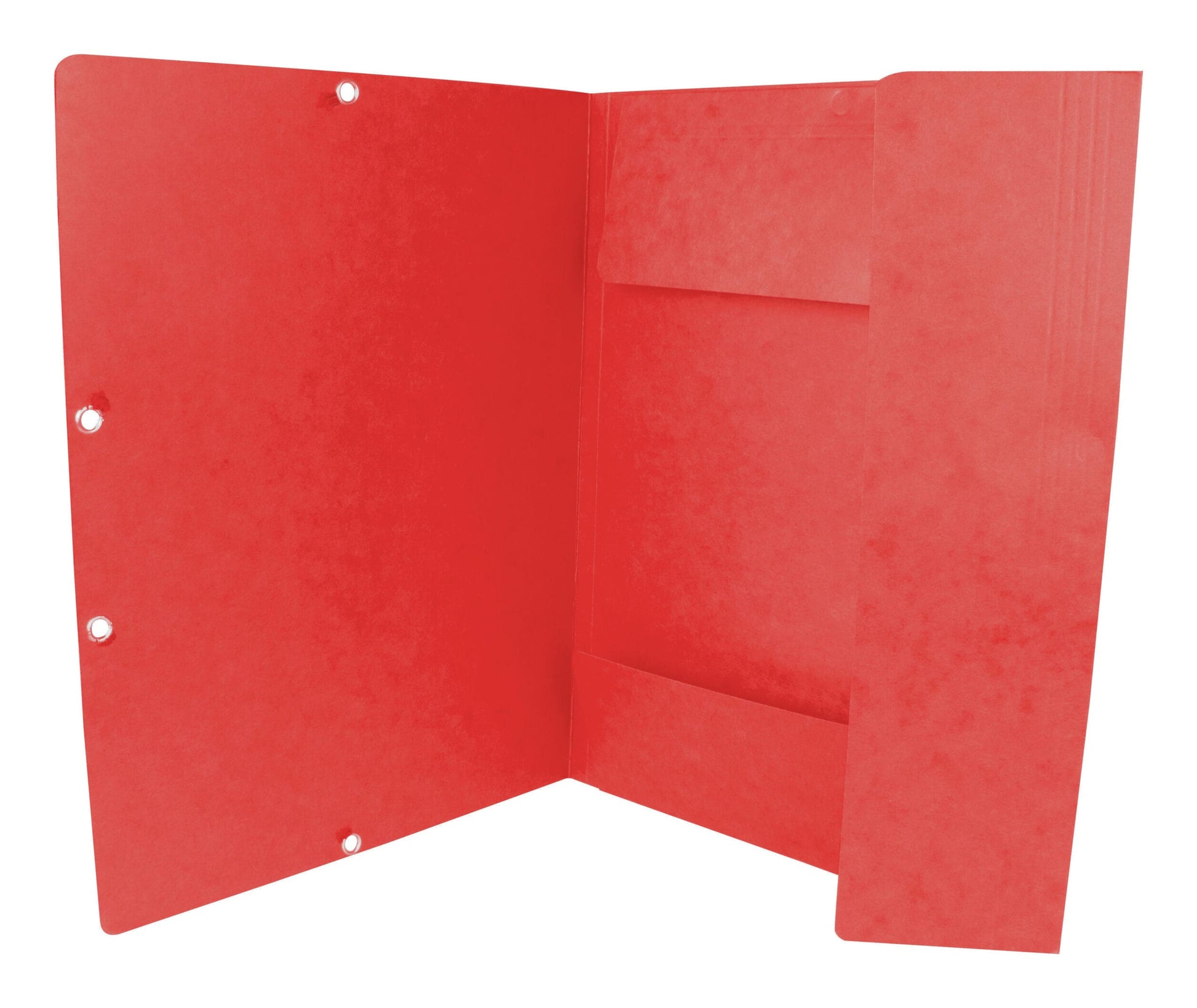 Q-CONNECT Sammelmappe für A4, Karton, rot, mit Gummizug