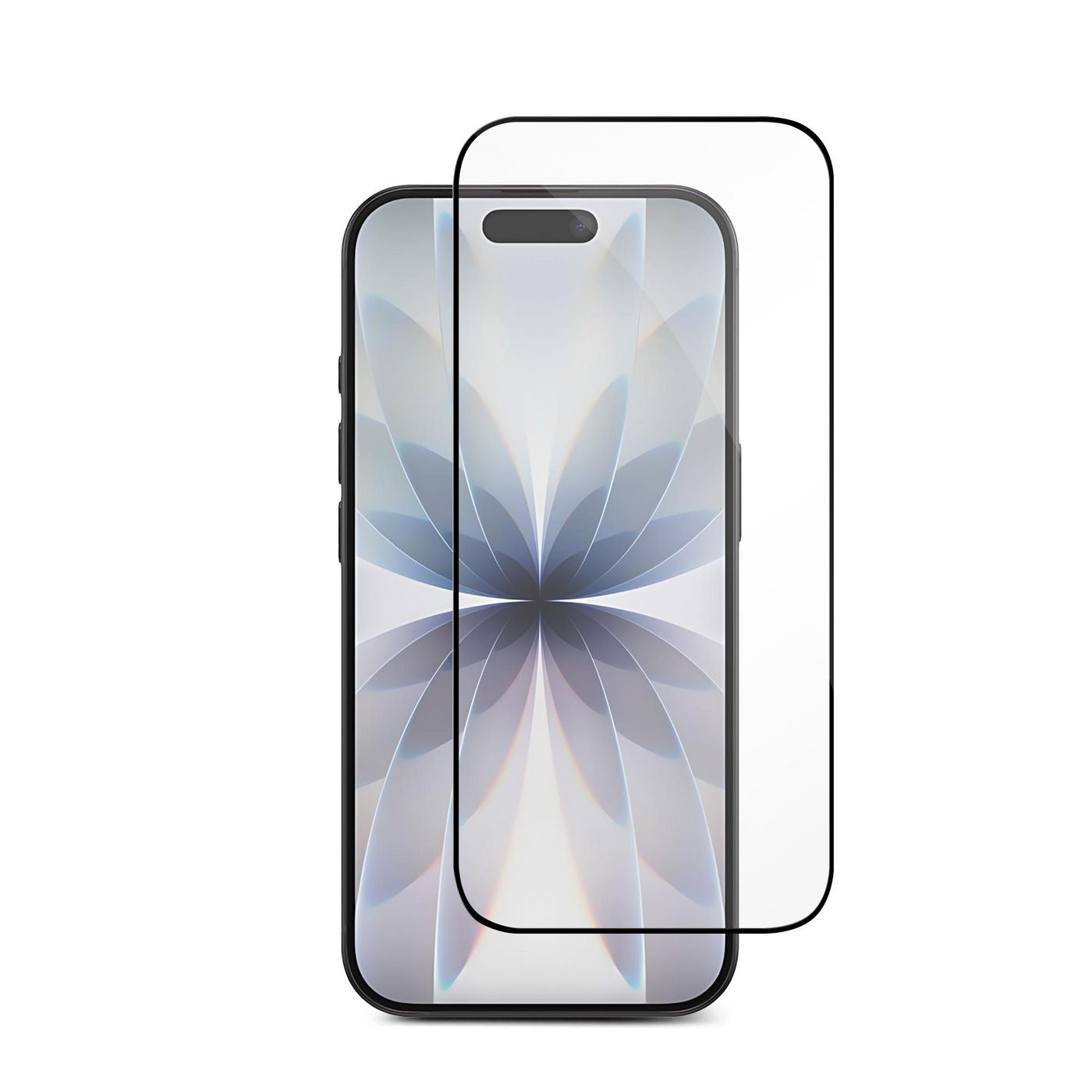 eSTUFF Displayschutz (Panzerglas), 9H – für iPhone 16 Pro/17 – mit Applikator