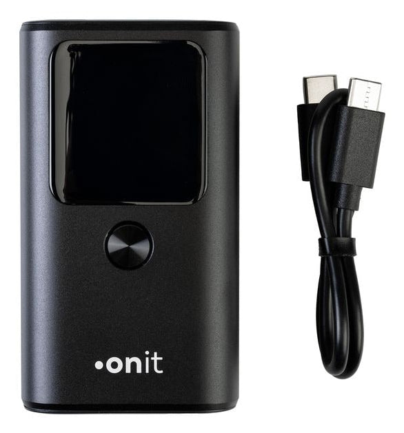 Onit Powerbank Pro 10000mAh PD Block Mini – 30 W PD, Anthrazit