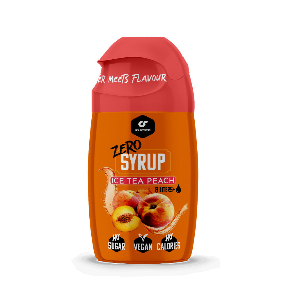 Go Fitness Sirup Zero, Pfirsich, Bio – 65 ml