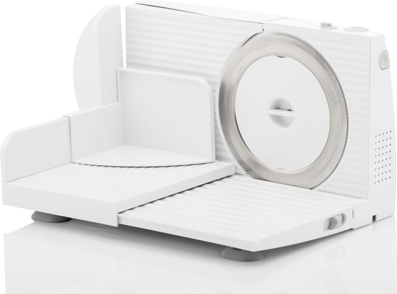 Gorenje Allesschneider R402W – Ø 17 cm, 100 W – weiss/edelstahl