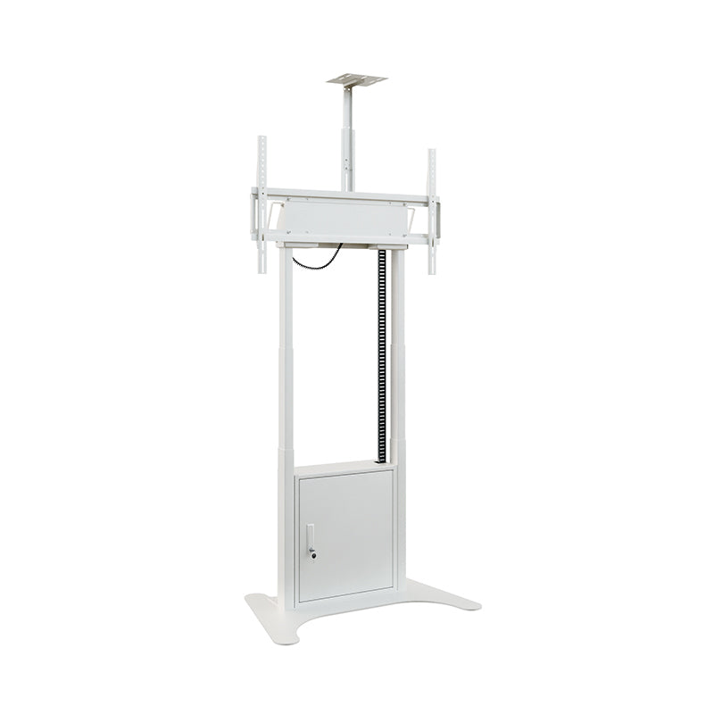 Hagor Bodenständer – 55–86" – VESA 900×600 – bis 120 kg, Motorisiert, Höhenverstellbar – Twin Lift FS-W