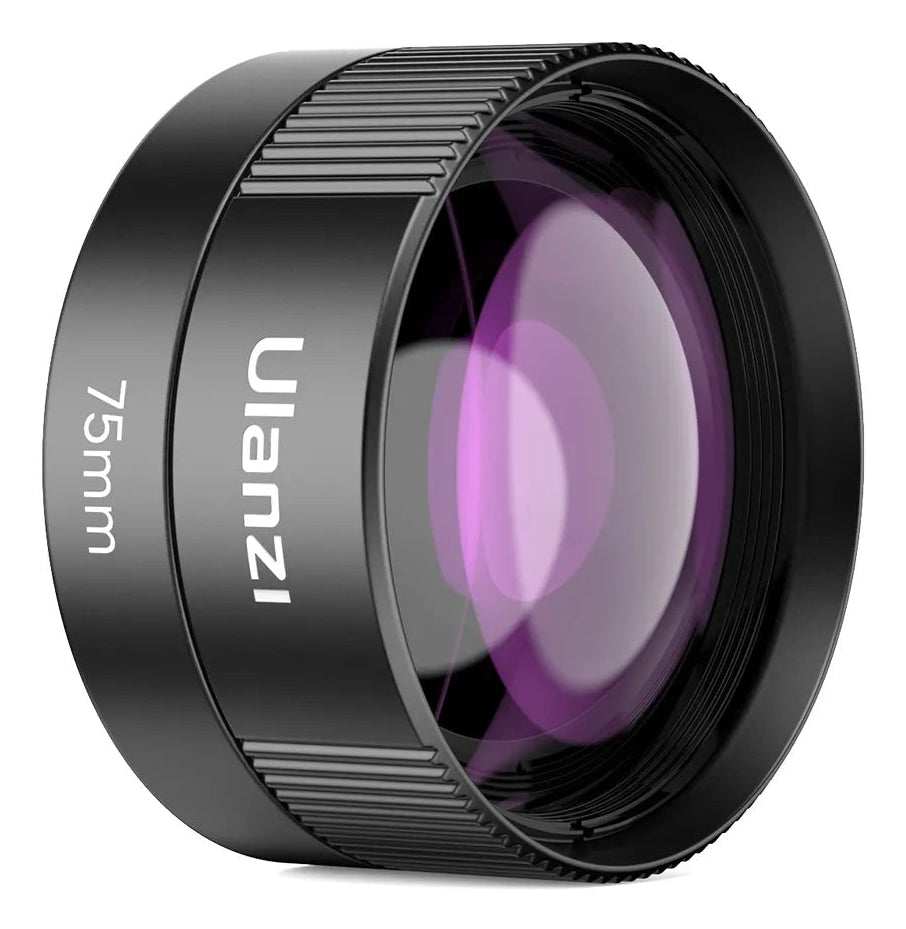 Ulanzi CL-003 – Smartphone-Makroobjektiv 75 mm – für Smartphones – Schwarz