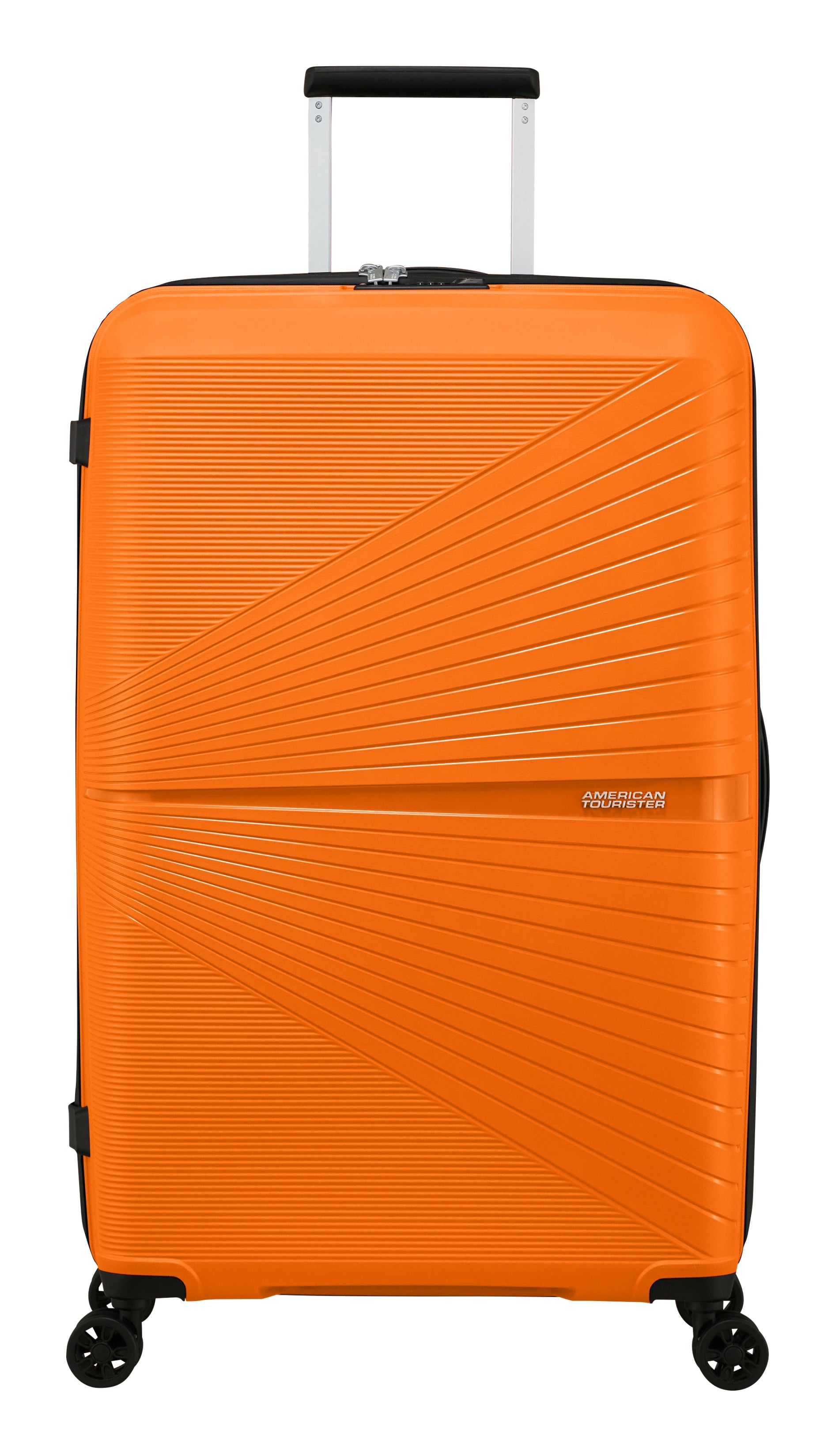 American Tourister Trolley – Hartschale, 4 Doppelrollen, mit TSA, Mango Orange, 49 × 77 × 31 cm