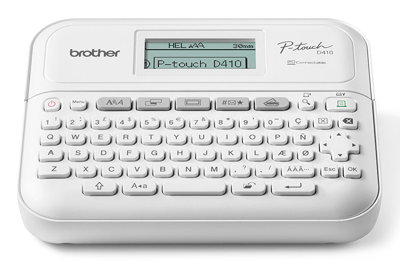 Brother PT-D410VP – Etikettendrucker, ZINK (Zero-Ink), 180 × 180 dpi