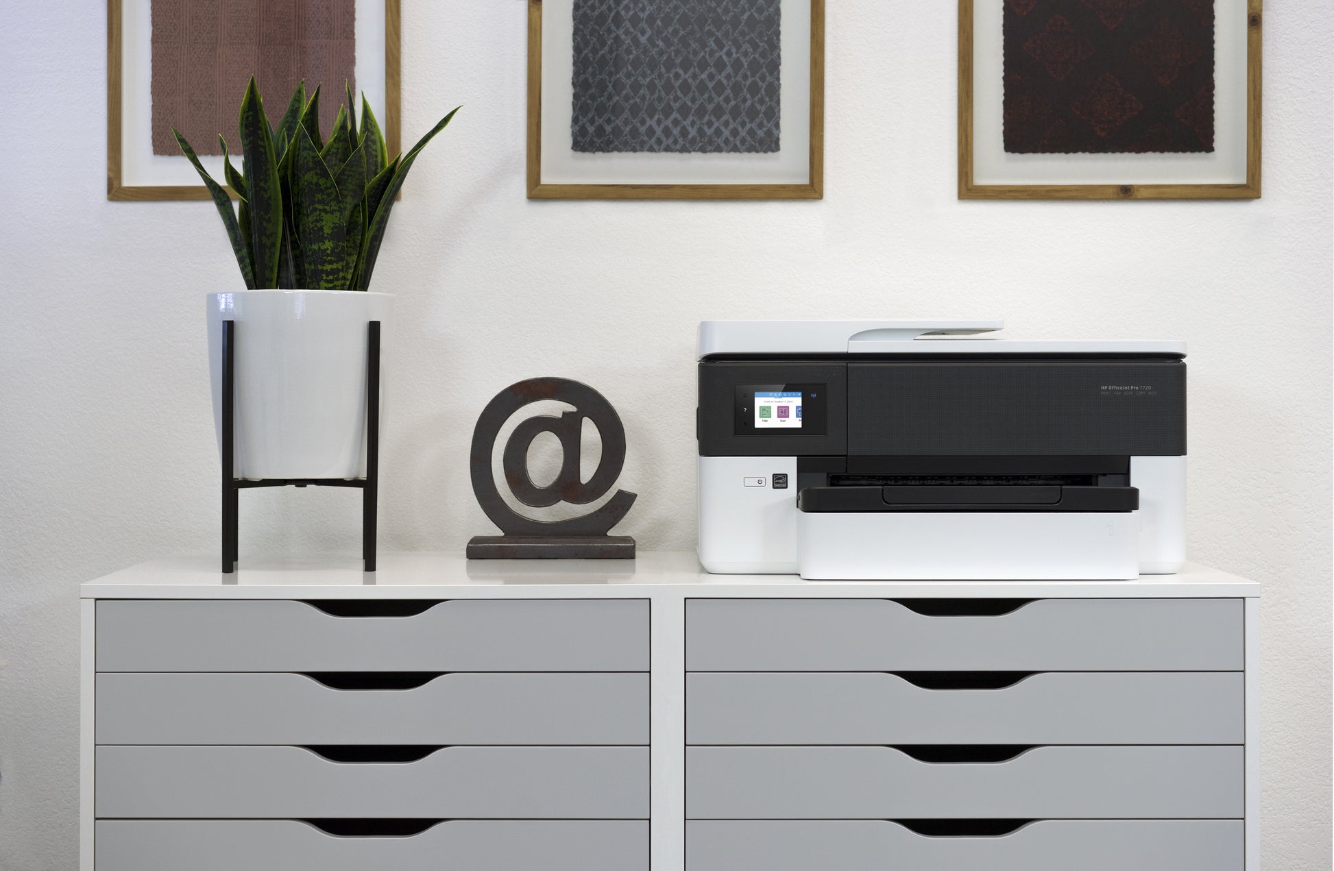HP Officejet Pro 7720 Wide All-in-One – Farbiger Tintenstrahl-MFP A3, 4-in-1 – USB/WLAN – 22 Seiten/Min. S/W
