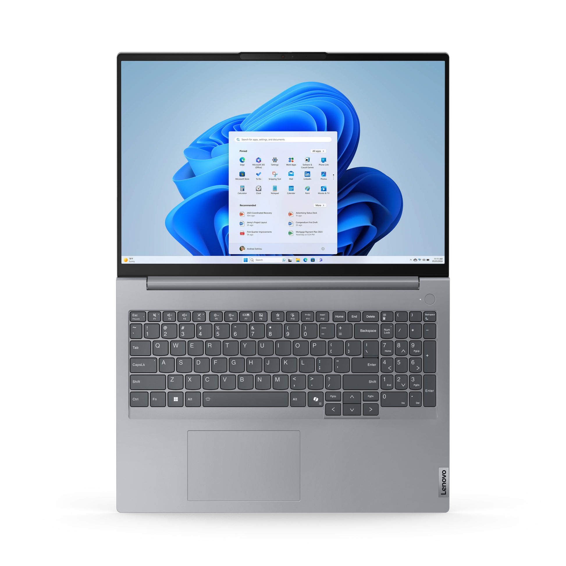 Lenovo ThinkBook 16 G7 ARP – Laptop, Windows 11 Pro, Schweiz