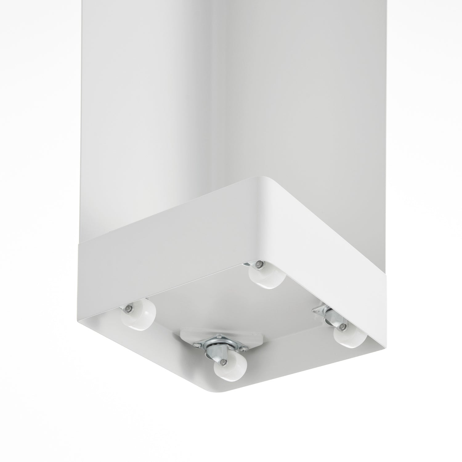 Yamazaki Toilettenpapierhalter – Stahl, Weiss, für 4 Rollen, 16 × 16 × 80,5 cm