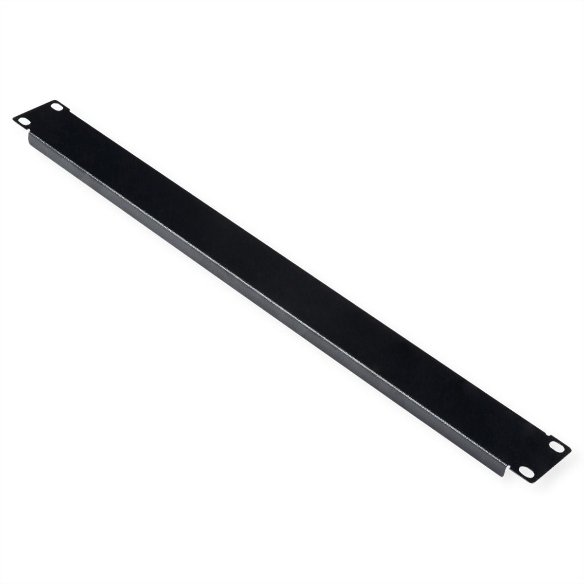 ROLINE Blindplatte 1U, 19", Stahl, schwarz