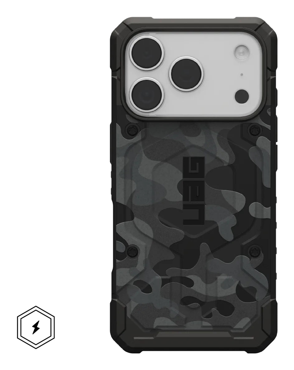 Urban Armor Gear UAG – Pathfinder SE Backcover – für Apple iPhone 17 Pro – Midnight Camo