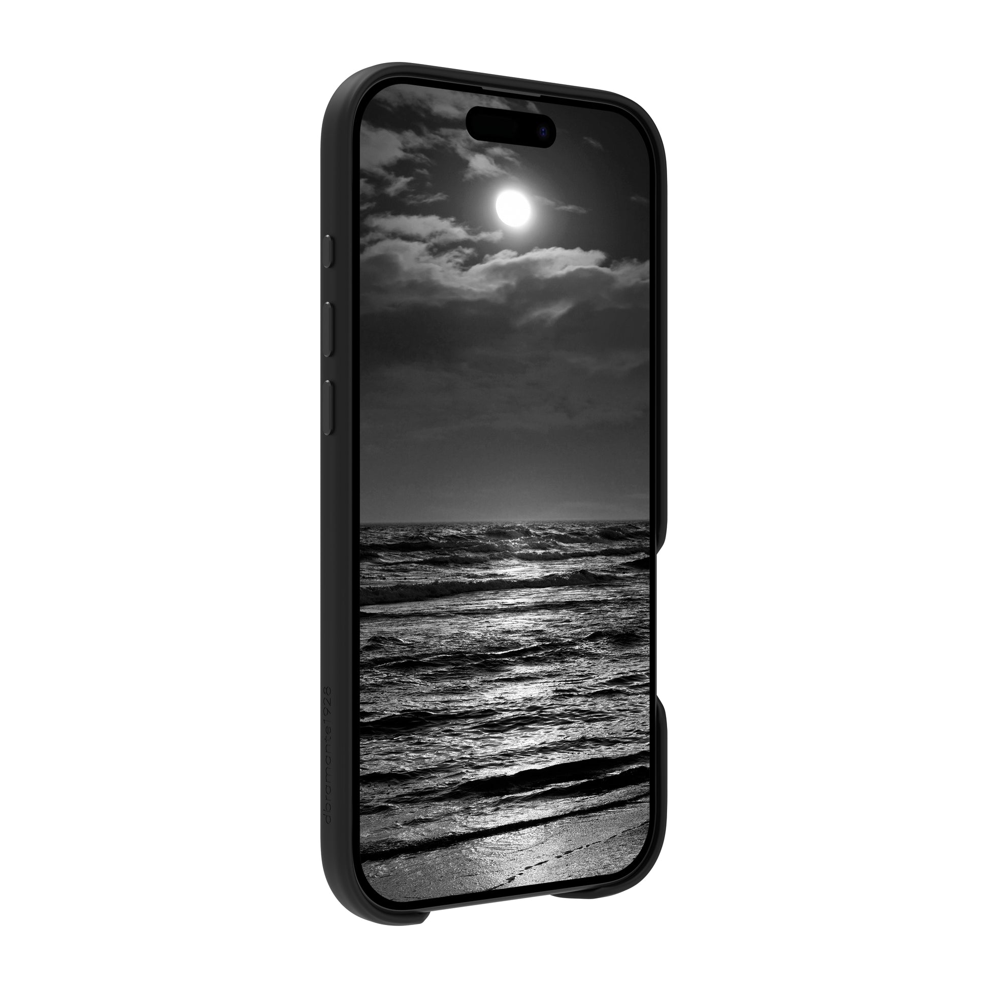 dbramante1928 Backcover – für Apple iPhone 17 Air, mit Ständer, Kunststoff, schwarz, bis 1,2 m sturzsicher