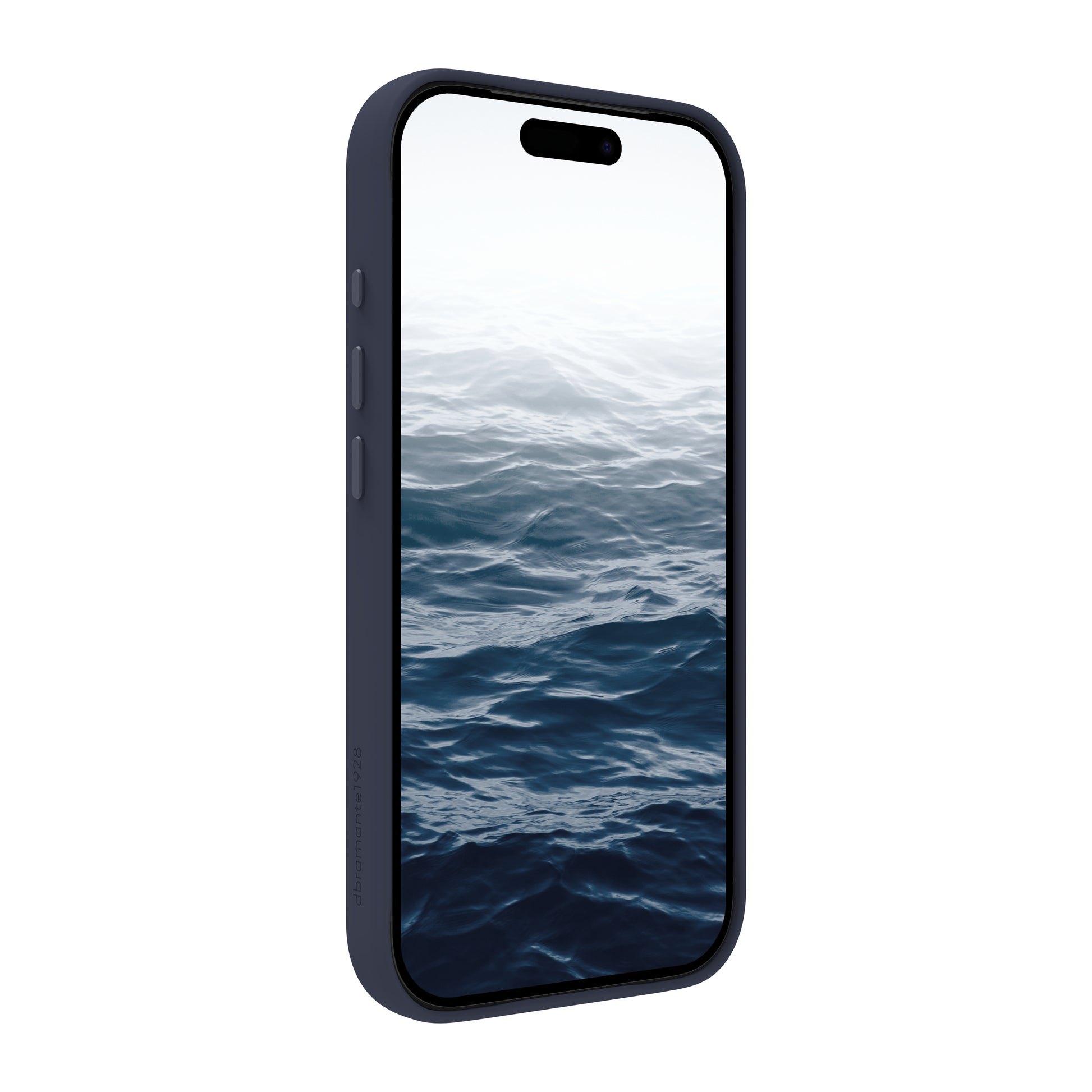 dbramante1928 Roskilde MS Kick ICON – Backcover – für Apple iPhone 17 Pro, Dunkelblau, bis 1,2 m sturzsicher