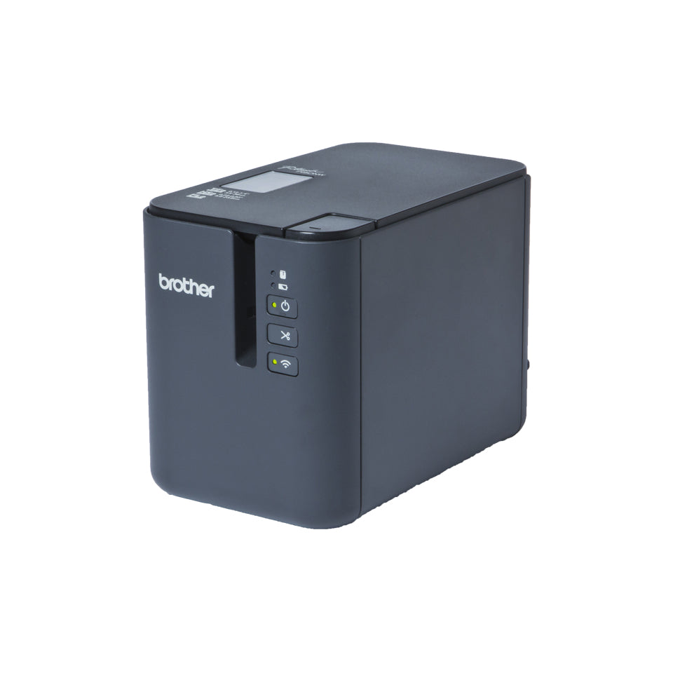 Brother PT-P900WC – Etikettendrucker (Thermotransfer), 36 mm, 360×360 dpi, 60 mm/s, USB/WLAN/RS-232, TZe/HSe