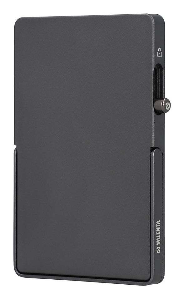 Valenta Halterung – für MagSafe, 100 × 70 × 7,1 mm, Aluminium, schwarz