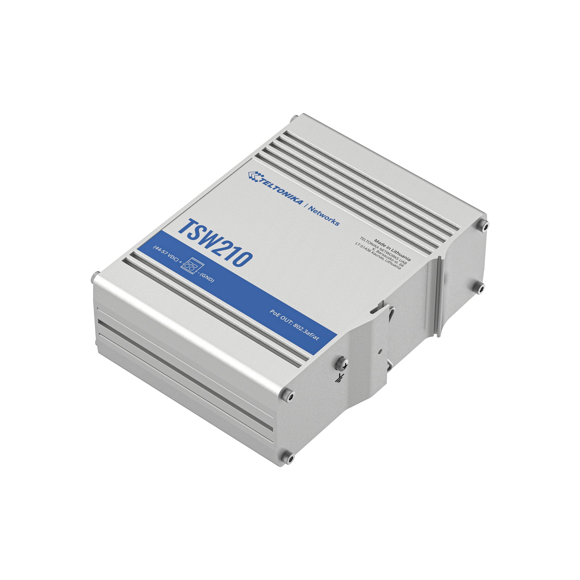 Teltonika TSW210 – Unmanaged Switch – 8× 1G, 2× SFP, Desktop