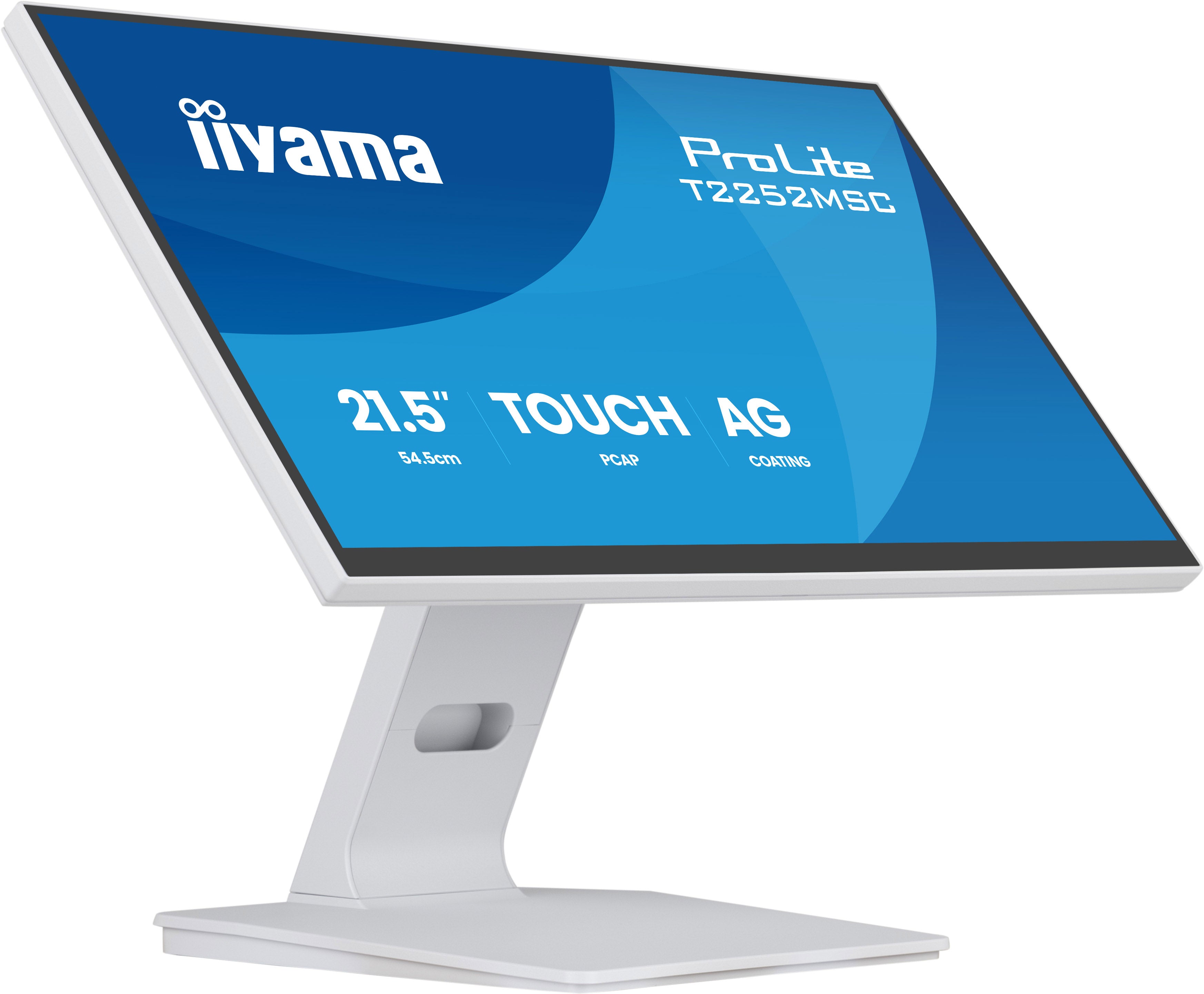 iiyama T2252MSC-W2AG – Monitor, 21,5", 1920 × 1080 (Full HD), Touch, HDMI, USB