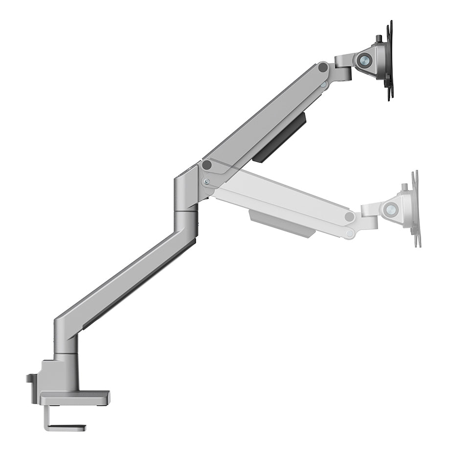 Neomounts DS70-250SL1 – Monitorarm Tischhalterung – Klemme/Durchführung – 17–35" – VESA 75×75/100×100 mm – bis