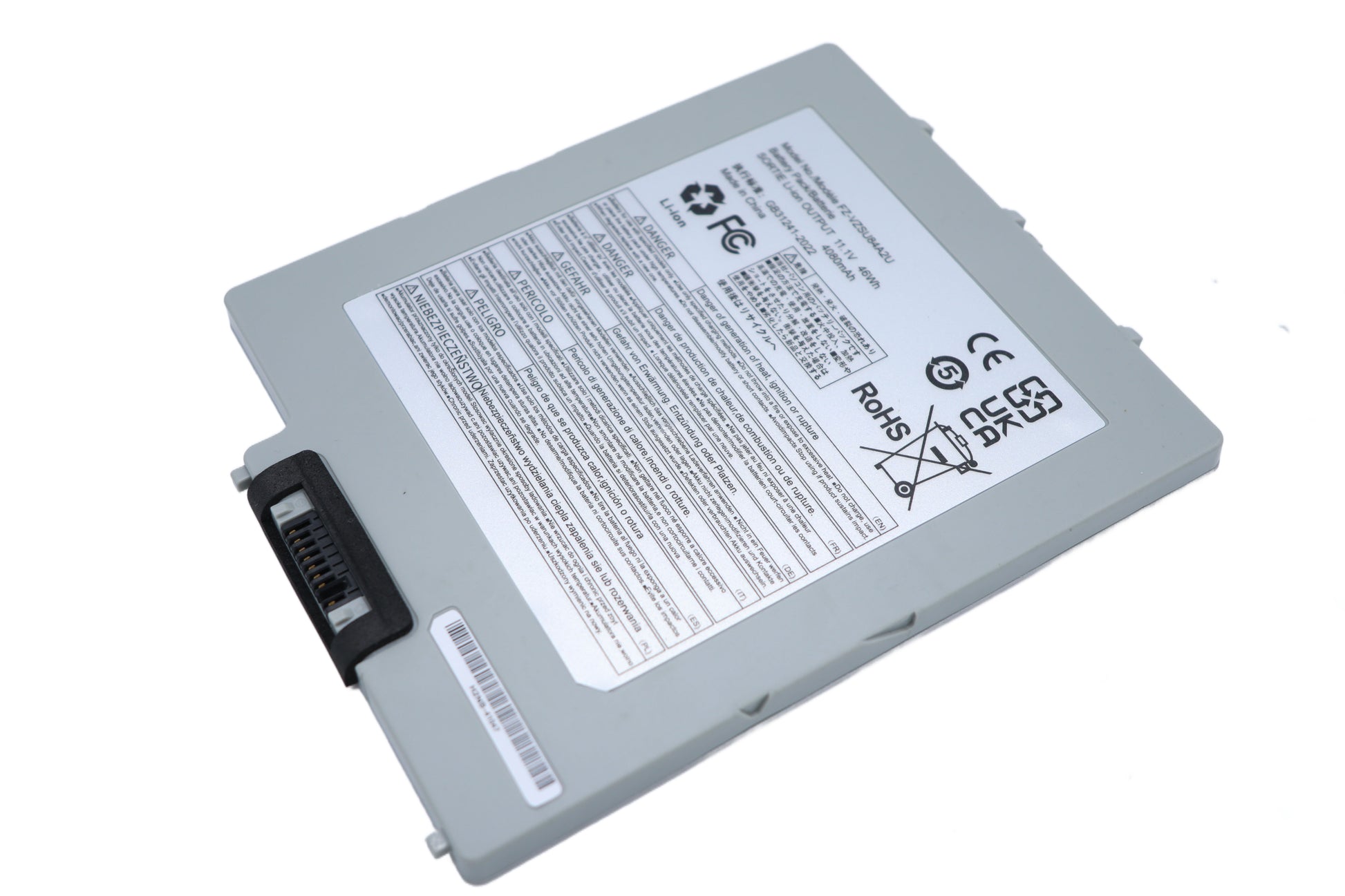 Vistaport Notebook-Akku – für Panasonic TOUGHPAD FZ-G1 – 46 Wh, 11,1 V – Schwarz