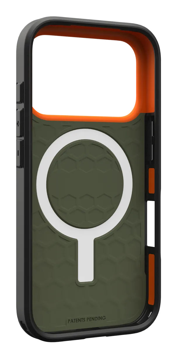 Urban Armor Gear UAG – Backcover Civilian MS Pro – für Apple iPhone 17 Pro – grün – PC