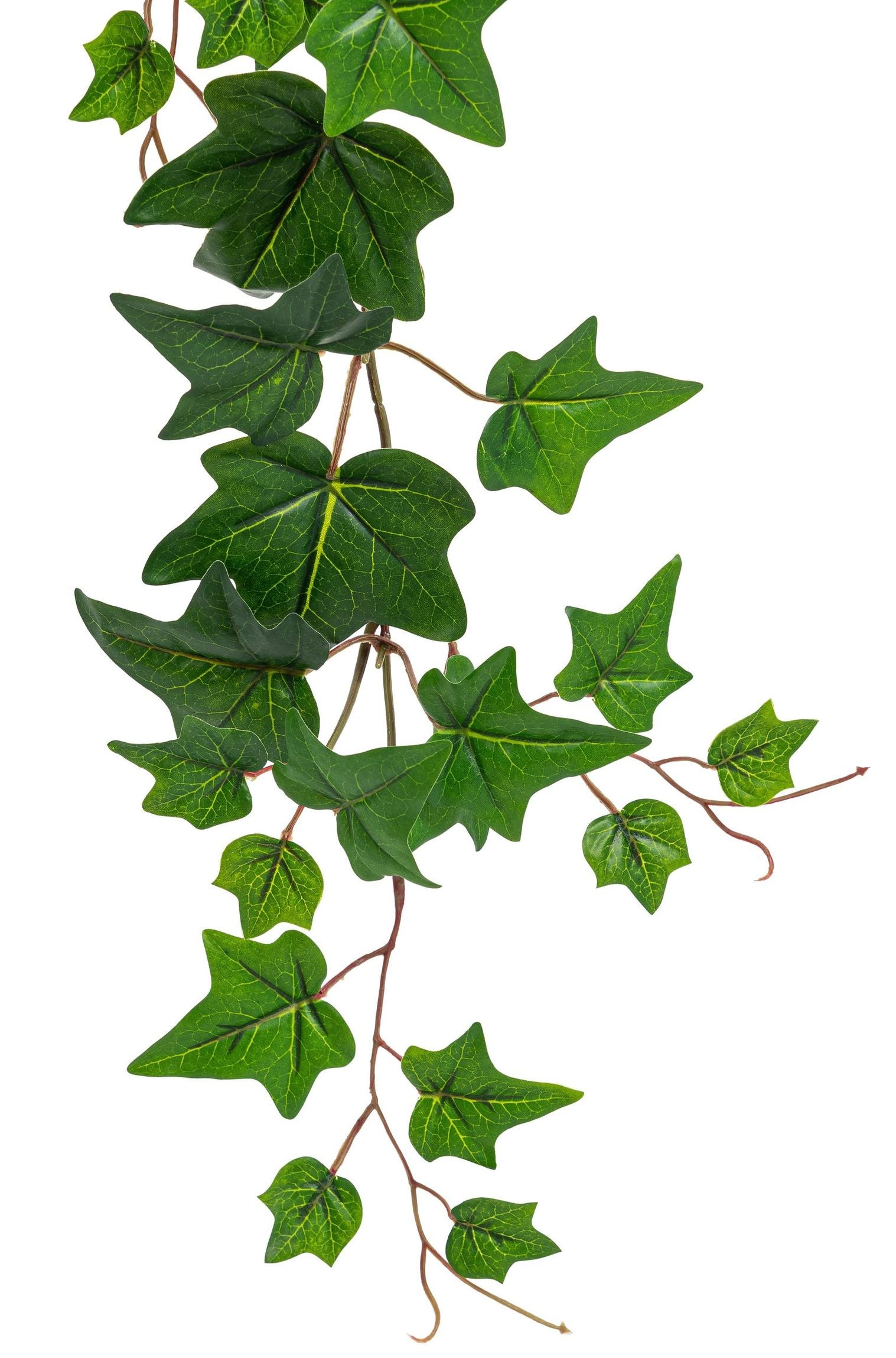 Botanic-Haus Girlande – 1,5 m – 6-teilig, 20 cm breit – Recycelter Kunststoff, grün